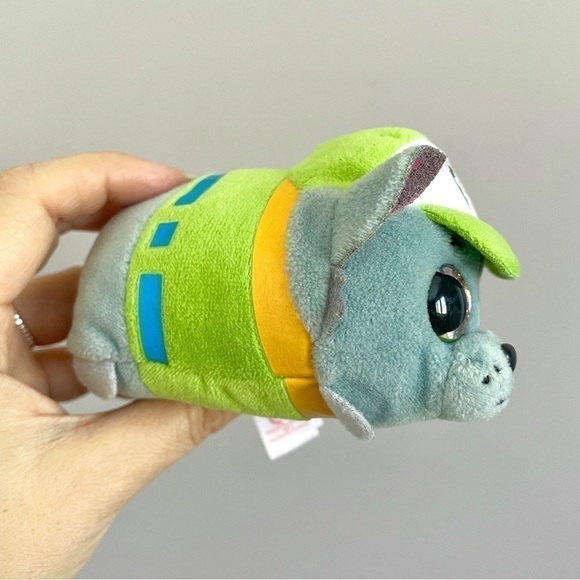 PAW Patrol Ty Beanie Boos / Teeny Tys Chase, Rocky, & Skye - Lot of 4 - Picture 7 of 12